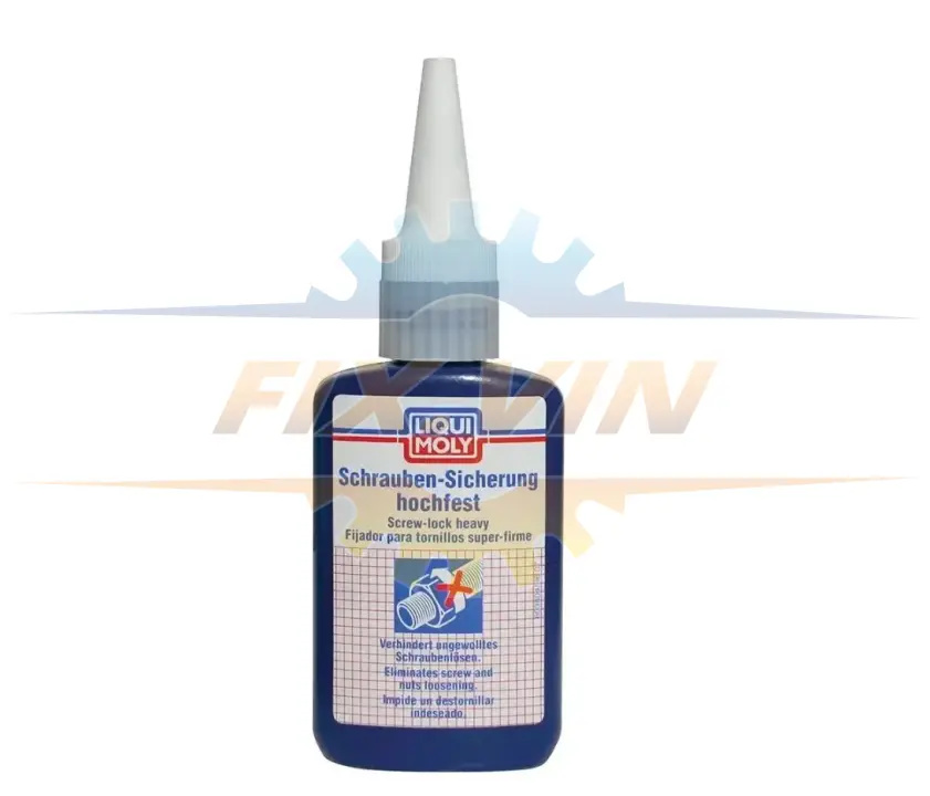 Фіксатор різьби Schrauben-Sicherung hochfest 50мл LIQUI MOLY 3804 (фото 1)