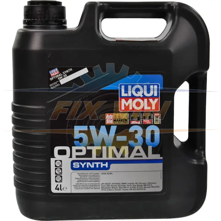 Олива моторна Optimal HT Synth 5W-30 4л LIQUI MOLY 39001 (фото 1)