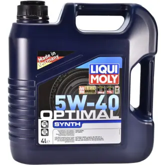 Олива моторна Optimal Synth 5W-40 4л LIQUI MOLY 3926