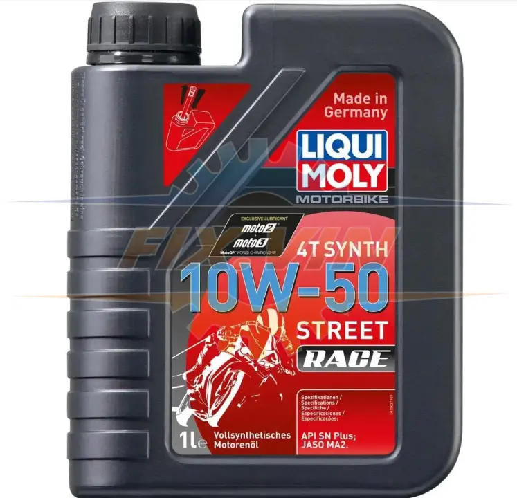 Олива моторна Motorbike 4T Synth 10W-50 Street Race 1л LIQUI MOLY 3982 (фото 1)