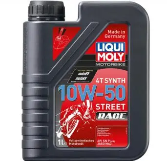 Масло моторное Motorbike 4T Synth 10W-50 Street Race 1л LIQUI MOLY 3982