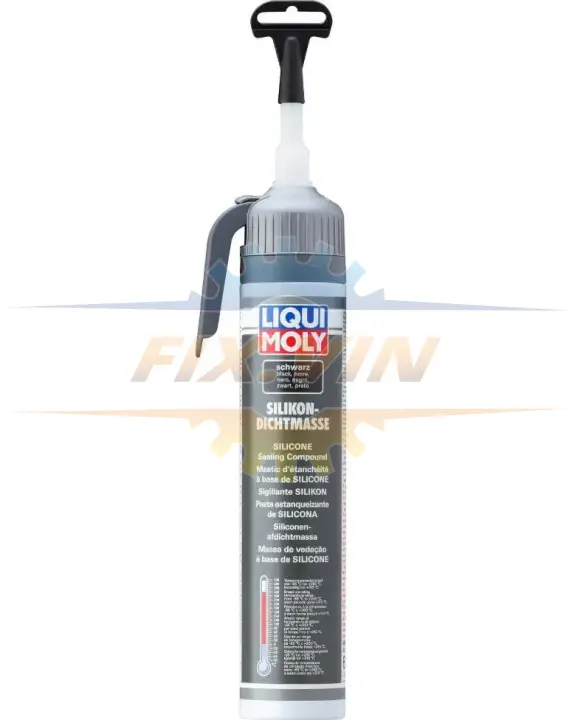 Герметик Silikondichtmasse schwarz 200мл LIQUI MOLY 6185 (фото 1)