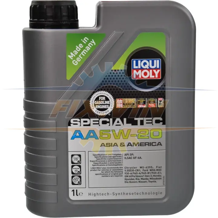 Олива моторна Special Tec AA 5W-20 1л LIQUI MOLY 7620/20792 (фото 1)