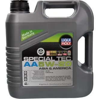 Олива моторна Special Tec AA 5W-20 4л LIQUI MOLY 7658