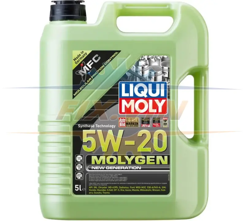 Олива моторна Molygen New Generation 5W-20 1л LIQUI MOLY 8539 (фото 1)