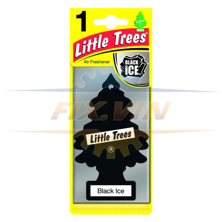 Освежитель воздуха "Черный лед" LITTLE TREES 78092 (фото 1)
