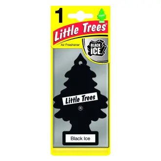 Освежитель воздуха "Черный лед" LITTLE TREES 78092