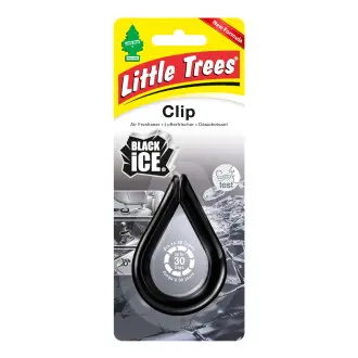 Освежитель воздуха Clip Черный лед LITTLE TREES 9748.7