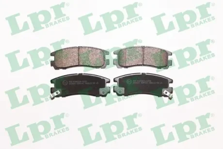 Гальмівні колодки дискові LPR 05P043
