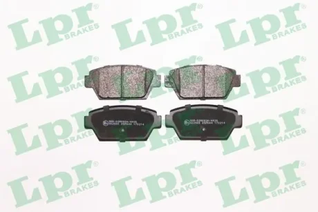Гальмівні колодки дискові LPR 05P044