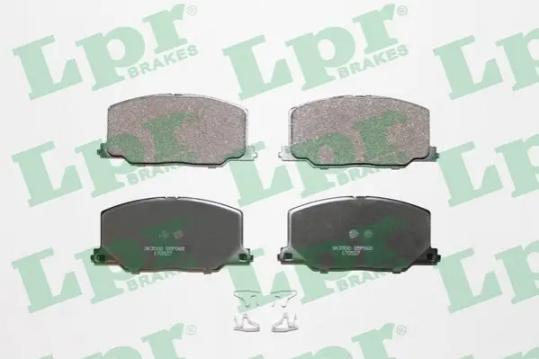 Колодки гальмівні дискові LPR 05P068 (фото 1)