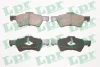 Комплект тормозных колодок, дисковый тормоз LPR 05P1006 (фото 1)