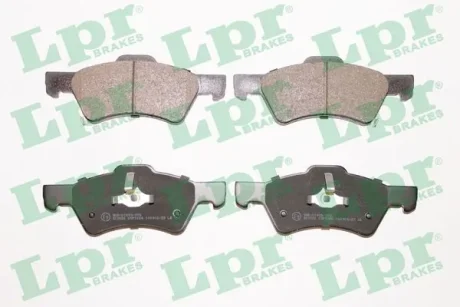 Комплект тормозных колодок, дисковый тормоз LPR 05P1006