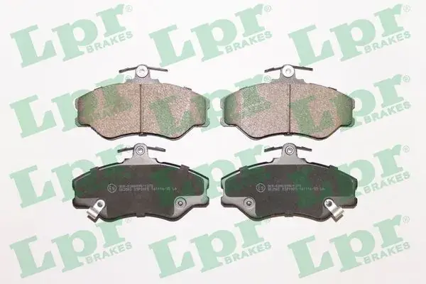 Комплект тормозных колодок, дисковый тормоз LPR 05P1009 (фото 1)