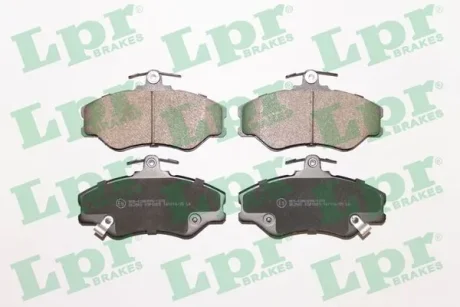 Комплект тормозных колодок, дисковый тормоз LPR 05P1009