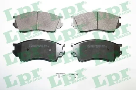 Комплект тормозных колодок, дисковый тормоз LPR 05P1019