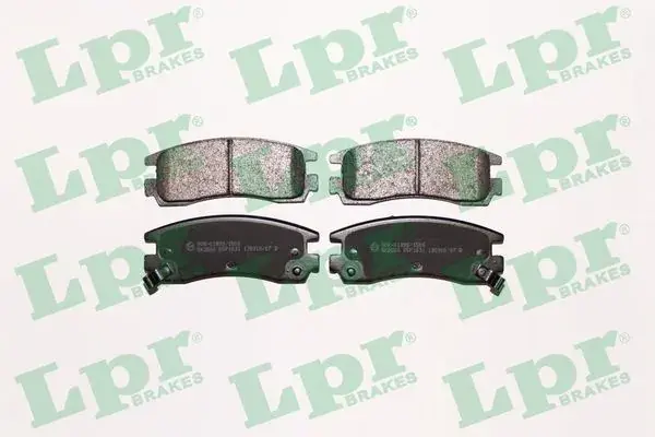Гальмівні колодки дискові LPR 05P1031 (фото 1)