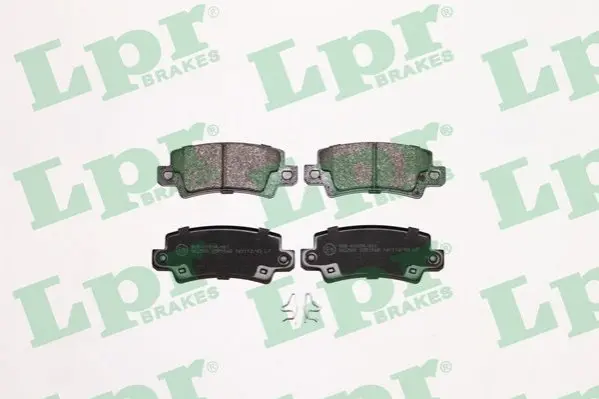 Гальмівні колодки дискові LPR 05P1068 (фото 1)