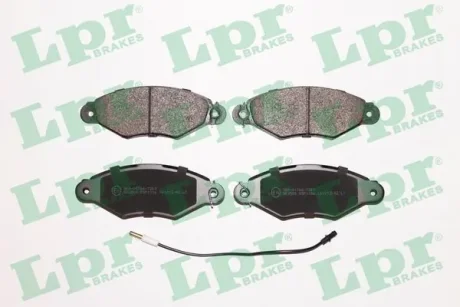 Гальмівні колодки дискові LPR 05P1106