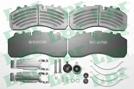 Комплект тормозных колодок, дисковый тормоз LPR 05P1173K