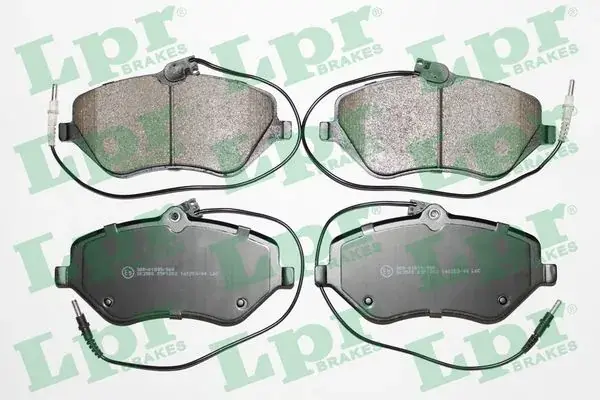 Комплект тормозных колодок, дисковый тормоз LPR 05P1202 (фото 1)