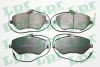 Комплект тормозных колодок, дисковый тормоз LPR 05P1202 (фото 1)