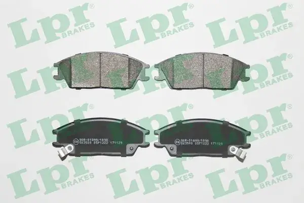 Гальмівні колодки дискові LPR 05P1222 (фото 1)