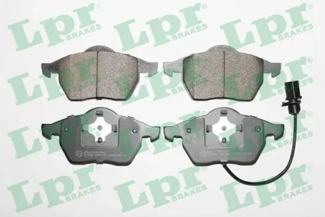 Гальмівні колодки дискові LPR 05P1238