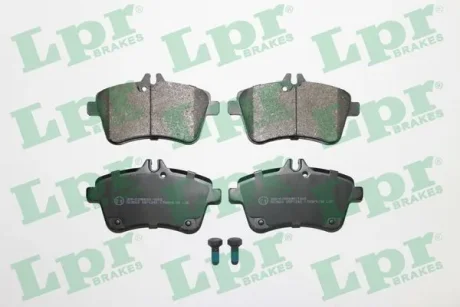 Комплект тормозных колодок, дисковый тормоз LPR 05P1243