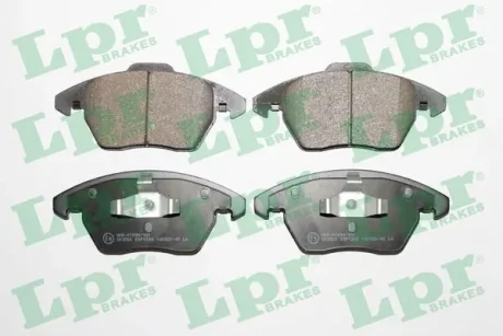 Комплект тормозных колодок, дисковый тормоз LPR 05P1248