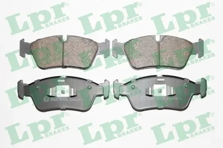 Комплект тормозных колодок, дисковый тормоз LPR 05P1250