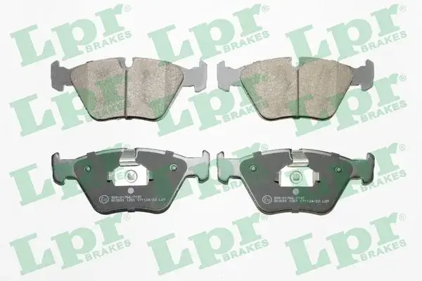 Гальмівні колодки дискові LPR 05P1251 (фото 1)