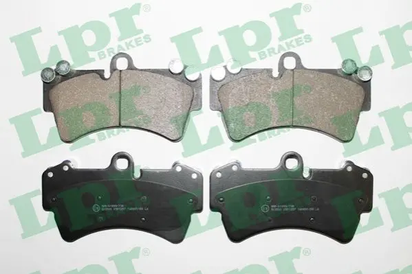 Гальмівні колодки дискові LPR 05P1257 (фото 1)