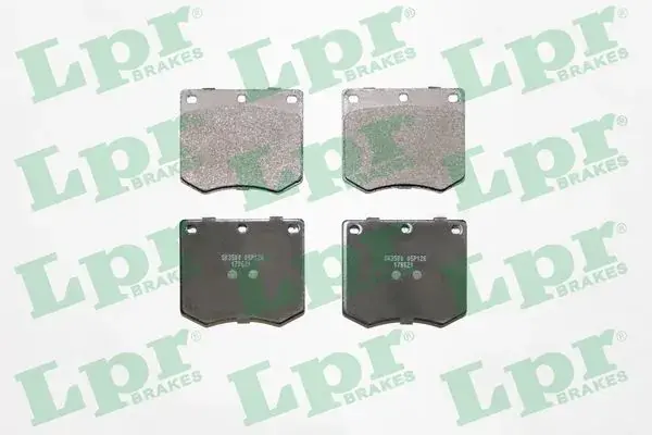 Гальмівні колодки дискові LPR 05P126 (фото 1)