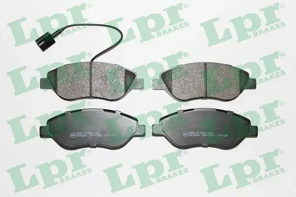 Комплект тормозных колодок, дисковый тормоз LPR 05P1267 (фото 1)