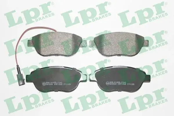 Комплект тормозных колодок, дисковый тормоз LPR 05P1268 (фото 1)