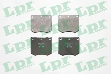 Гальмівні колодки дискові LPR 05P126