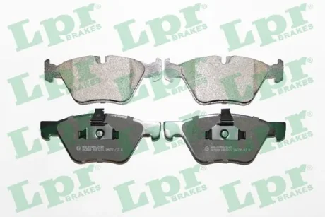 Комплект тормозных колодок, дисковый тормоз LPR 05P1271