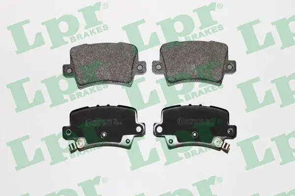 Комплект тормозных колодок, дисковый тормоз LPR 05P1273 (фото 1)
