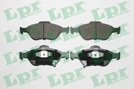Комплект тормозных колодок, дисковый тормоз LPR 05P1283