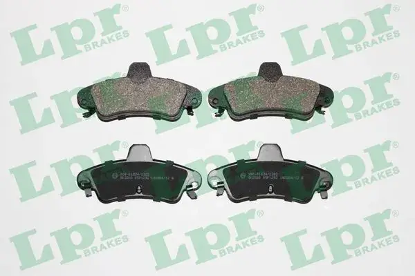 Комплект тормозных колодок, дисковый тормоз LPR 05P1292 (фото 1)