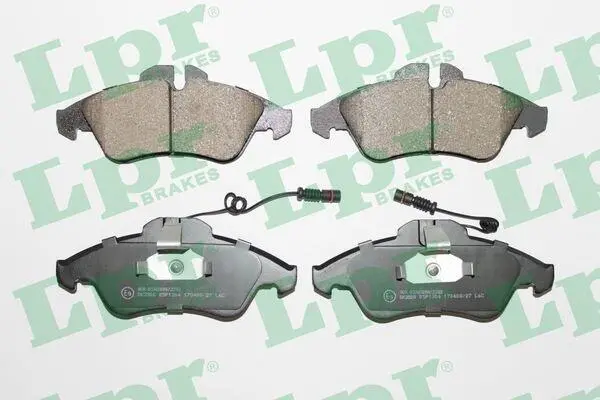 Комплект тормозных колодок, дисковый тормоз LPR 05P1304 (фото 1)
