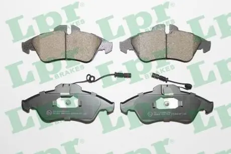 Комплект тормозных колодок, дисковый тормоз LPR 05P1304