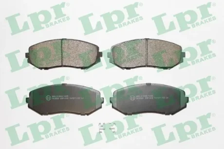 Гальмівні колодки дискові LPR 05P1318