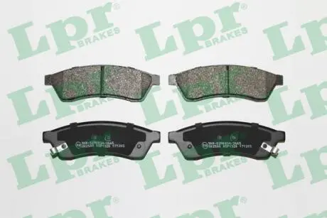 Комплект тормозных колодок, дисковый тормоз LPR 05P1320