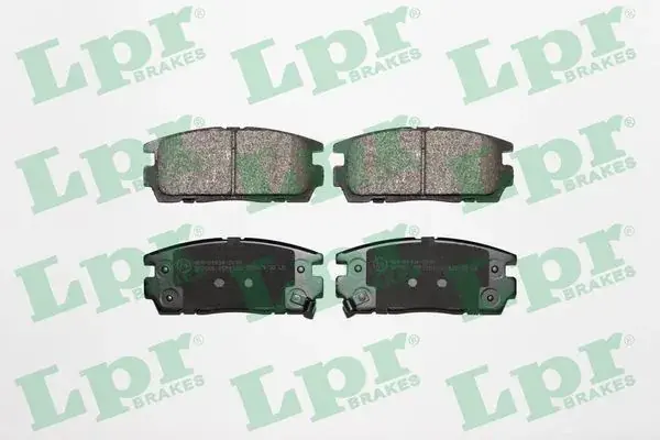 Комплект тормозных колодок, дисковый тормоз LPR 05P1323 (фото 1)