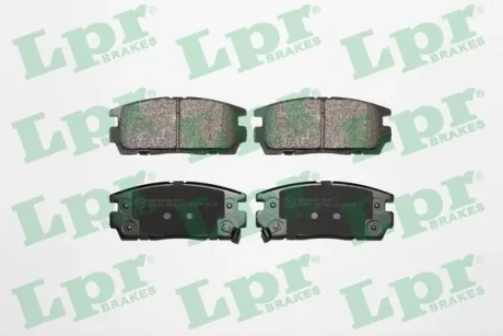 Комплект тормозных колодок, дисковый тормоз LPR 05P1323