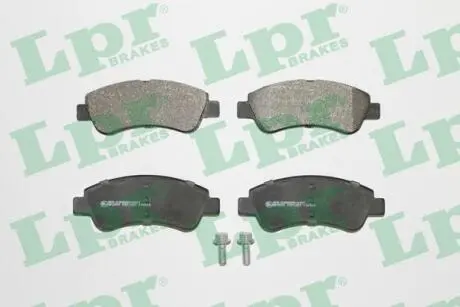 Комплект тормозных колодок, дисковый тормоз LPR 05P1327