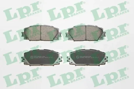 Комплект тормозных колодок, дисковый тормоз LPR 05P1333