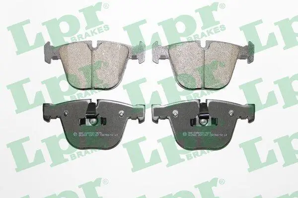 Комплект тормозных колодок, дисковый тормоз LPR 05P1367 (фото 1)